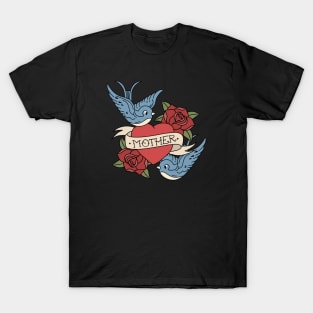 Vintage heart tattoo - Mother T-Shirt